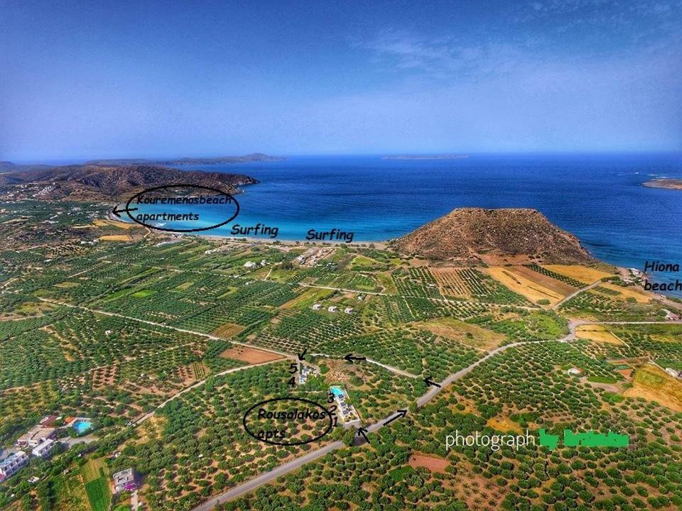 Kouremenos Beach Apartments Палекастрон Екстер'єр фото
